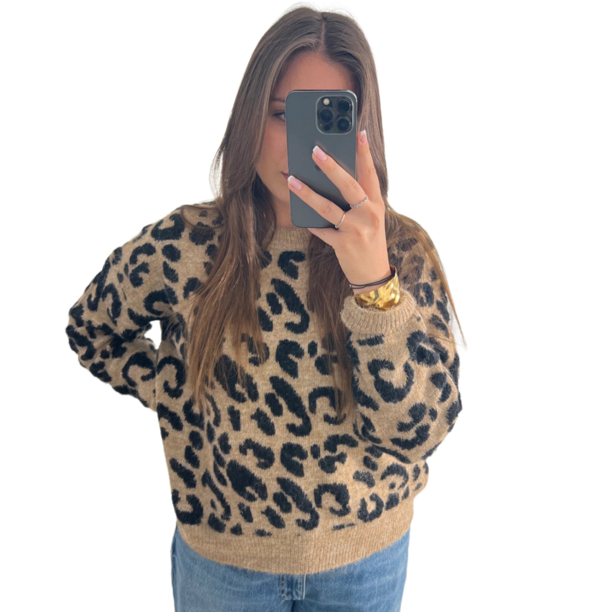 Leopard sweater